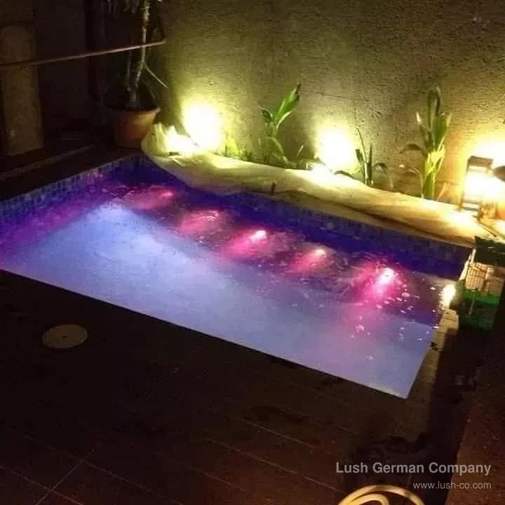 تصميم وتنفيذ مسبح وجاكوزي مدمج — 4